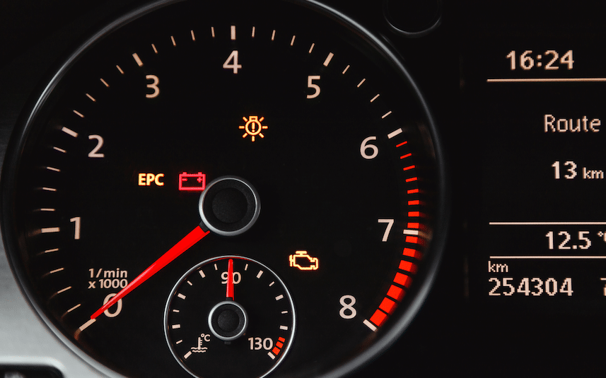 bmw warning lights